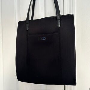 Coach Neoprene & Leather Trim Shopper bag Black